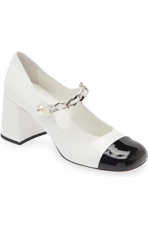 Miu Miu Chain Strap Mary Jane Pump (Women) 